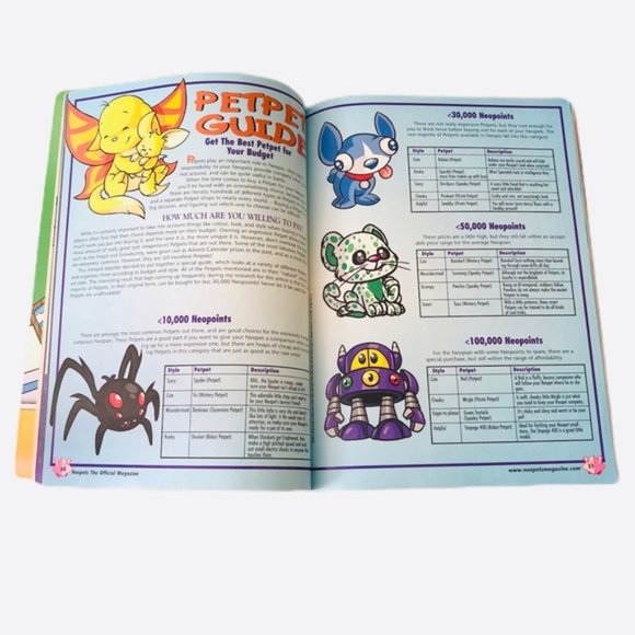 Neopets Official Magazine Issue 13 Sophie Swamp Witch and Issue 11 Desert Bunny - Picture 5 of 8